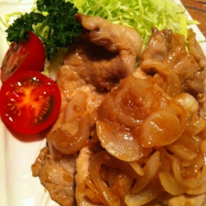 こんなに柔らかいなんて!醤油麹でしょうが焼き